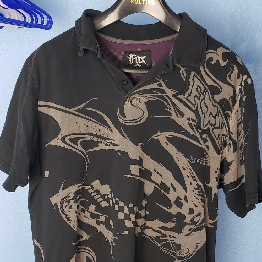 Fox brand collared shirt